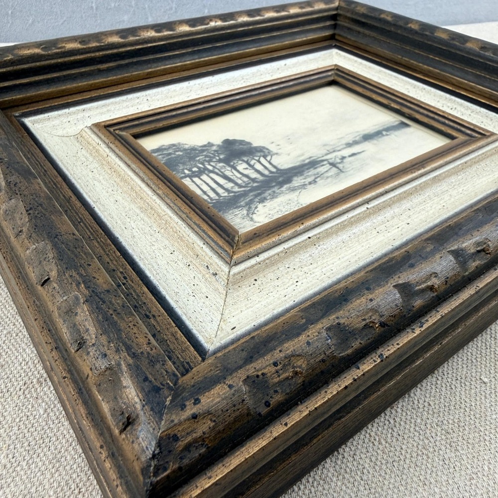Pair of John Nichols Signed Etchings Dockyard Terrace & On Gareloch Maritime - Picture 3 of 16